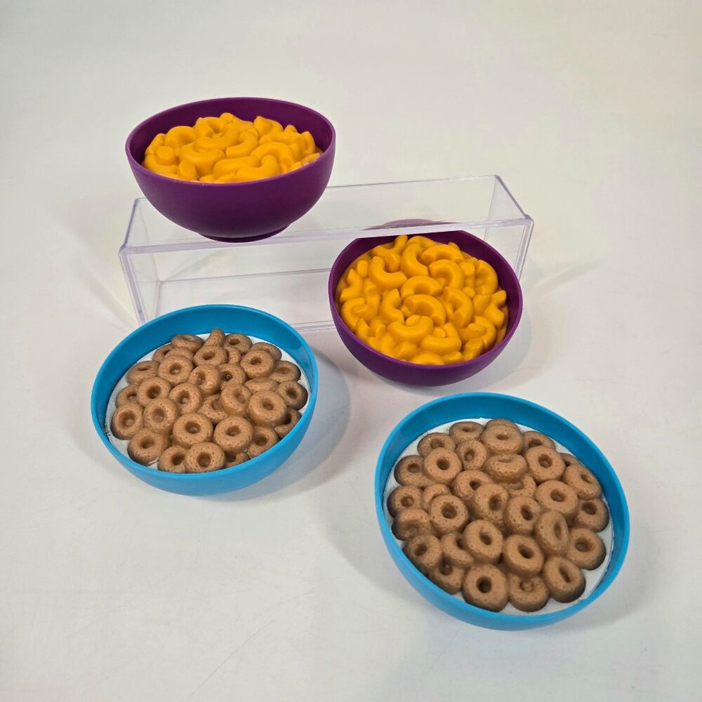 Learning Resources Pretend Play Food Bowls of Mac & Cheese & Cereal New Sprouts